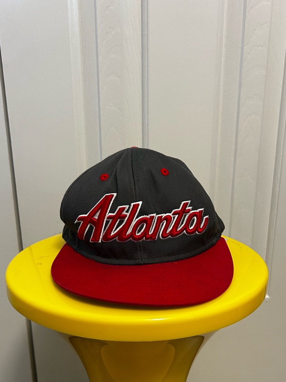 Atlanta Baseball Cap - Grey & Red